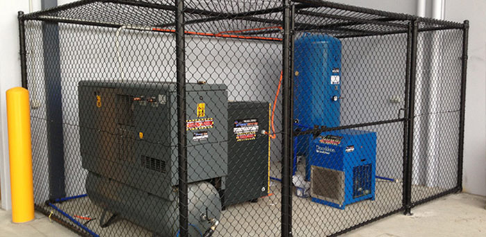 Factory enclosure