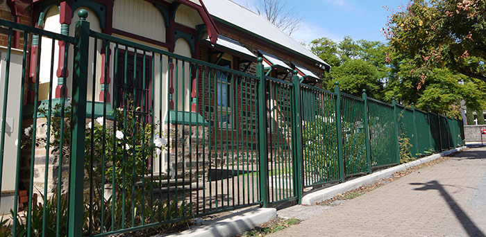 School security fencing